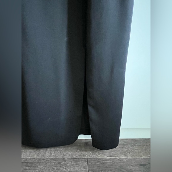 Authentic - NWT Versace black woven dress with iconic gold safety pins - Picture 9 of 13